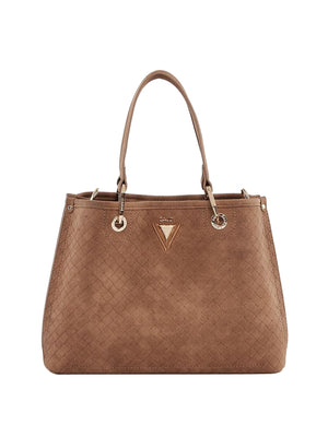 GAUDI' Borsa A Mano Gaudì Intrecciata Marrone