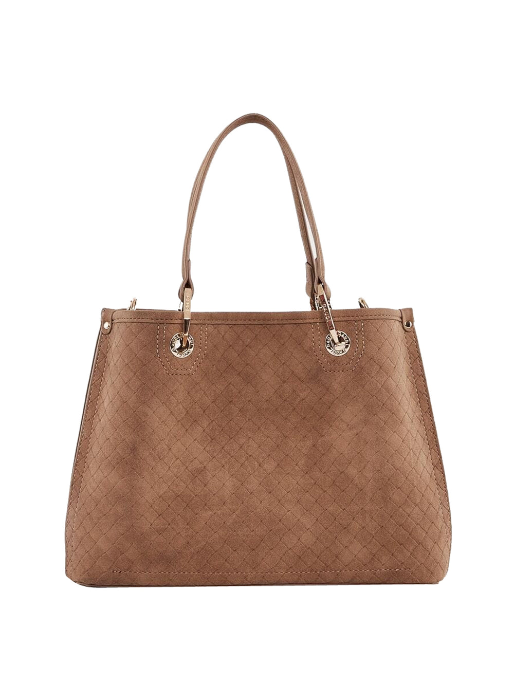 GAUDI' Borsa A Mano Gaudì Intrecciata Marrone