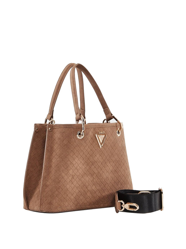 GAUDI' Borsa A Mano Gaudì Intrecciata Marrone