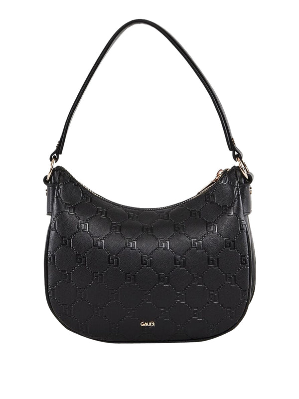 GAUDI' Borsa A Mano Gaudì Con Logo Nero