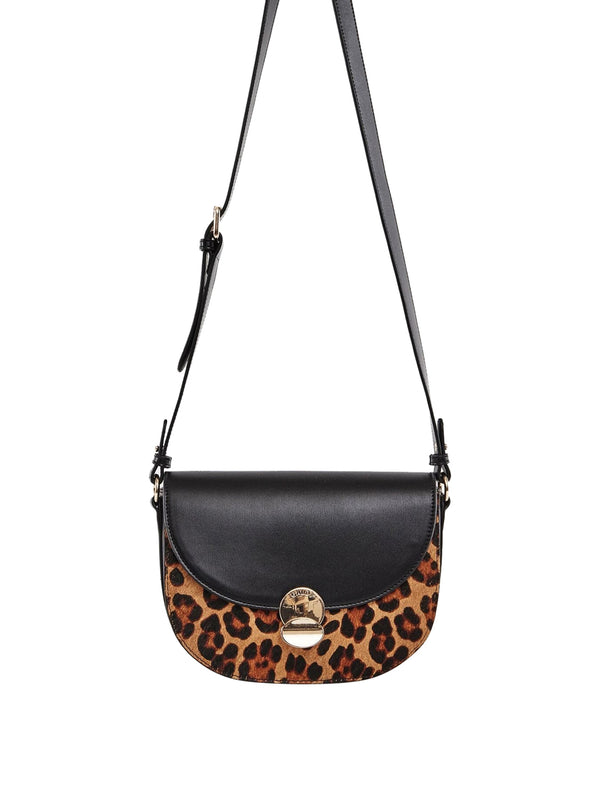 GAUDI' Borsa A Mano Gaudì Animalier In Pelle Nero