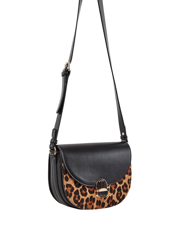 GAUDI' Borsa A Mano Gaudì Animalier In Pelle Nero