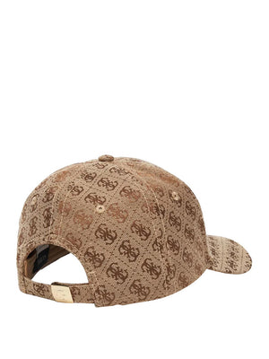 GUESS 1 USCITA Cappello Guess Katya 4G logo - Beige