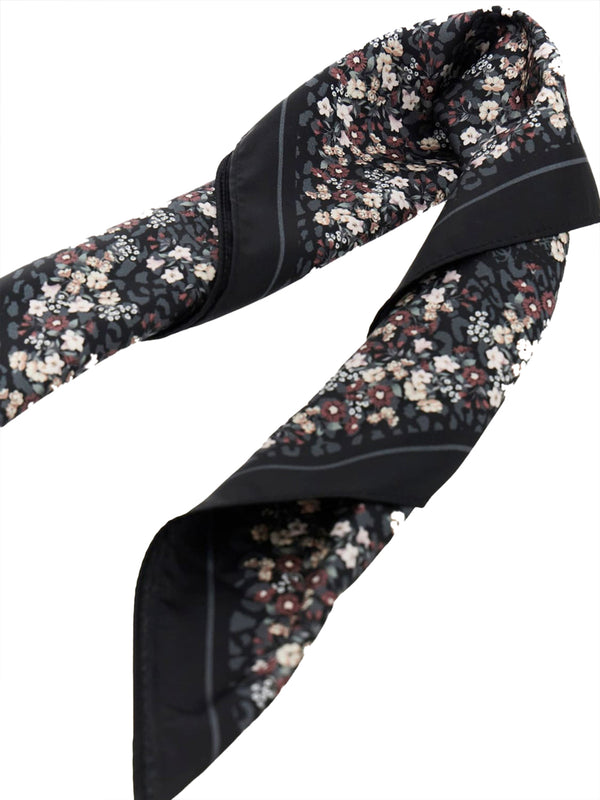 GUESS 1 USCITA Foulard Guess Printed Square 53X53 Nero