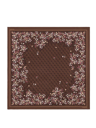 GUESS 1 USCITA Foulard Guess Printed Square 53X53 Marrone