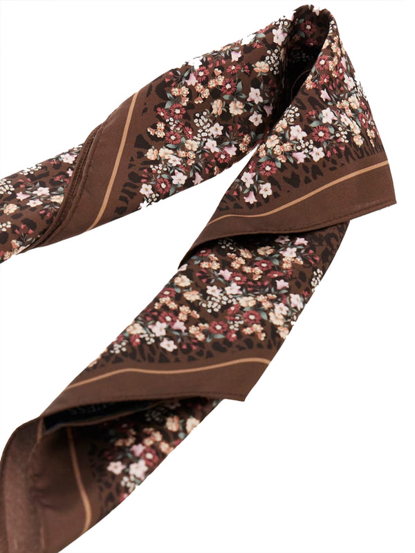 GUESS 1 USCITA Foulard Guess Printed Square 53X53 Marrone