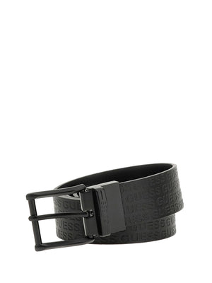 GUESS 1 USCITA Cintura Guess Reversibile H35 - Nero