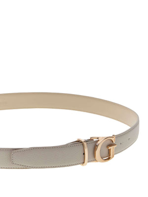 GUESS 1 USCITA Cintura Devon Adj & Nt Rev H30 Taupe