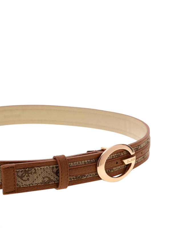 GUESS 1 USCITA Cintura Guess Sintetica Camden - Beige