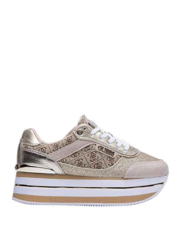 GUESS 1 USCITA Sneakers Guess Hansin - Beige