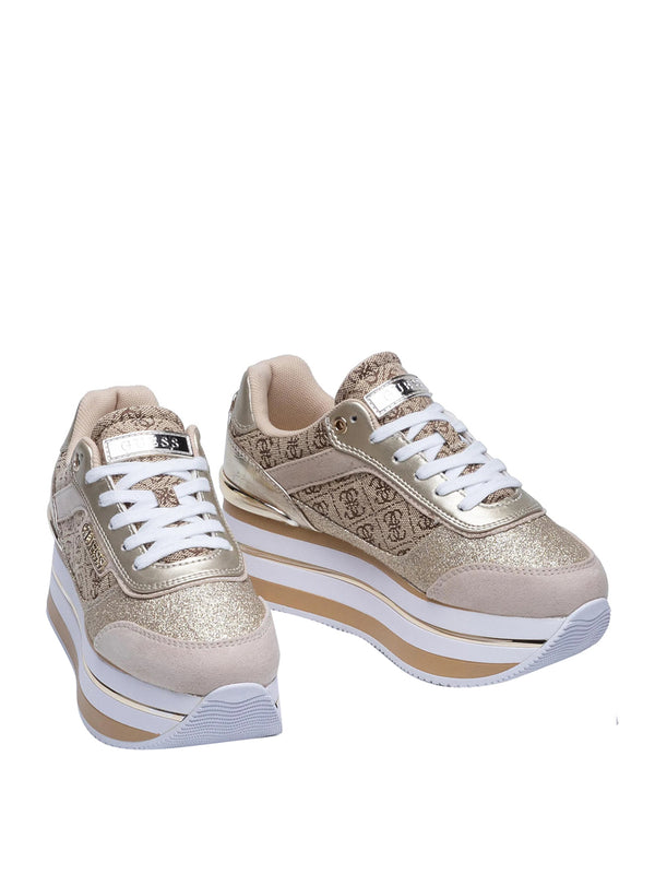 GUESS 1 USCITA Sneakers Guess Hansin - Beige