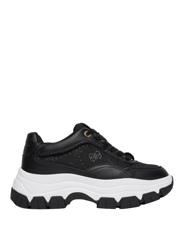 GUESS 1 USCITA Sneakers Runner Berrett 4G Logo Peony - Black