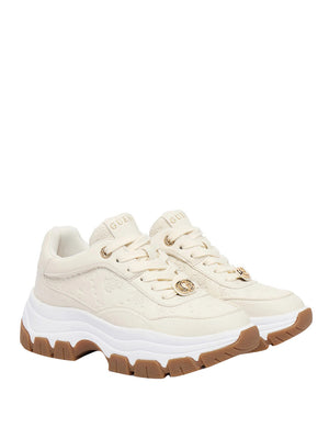 GUESS 1 USCITA Sneakers Guess Runner Berrett 4G Logo Peony - Cream