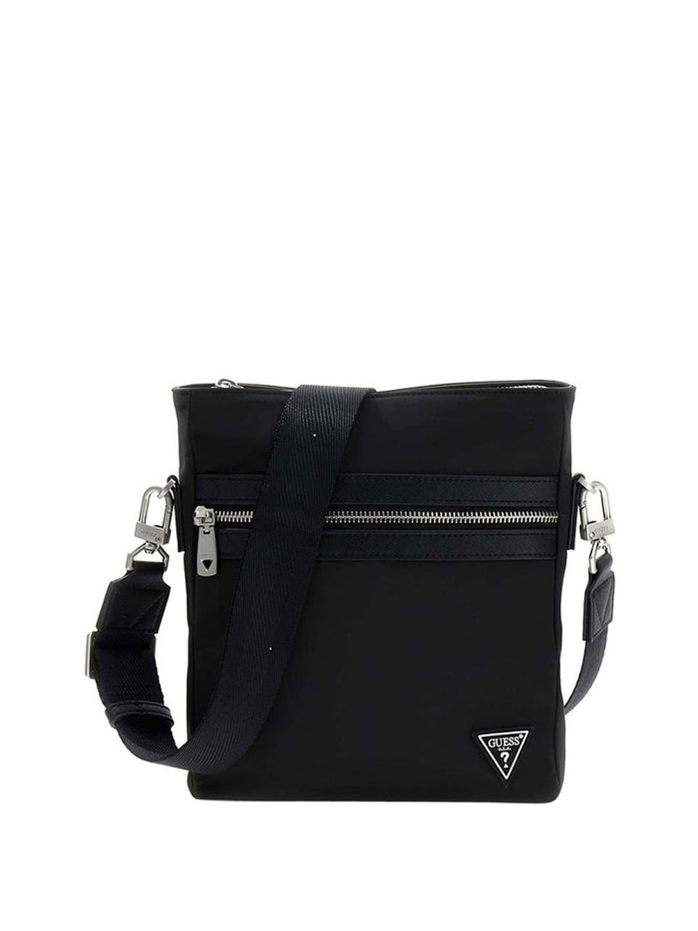 GUESS 1 USCITA Borsa A Tracolla Guess Berlin Crossbody Flat - Nero