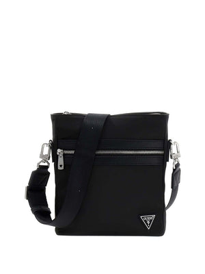 GUESS 1 USCITA Borsa A Tracolla Guess Berlin Crossbody Flat - Nero