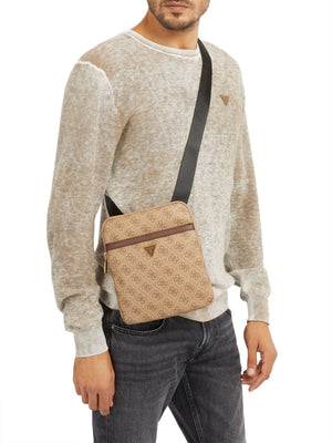 GUESS 1 USCITA Borsa A Tracolla Guess Milano Smart Beige