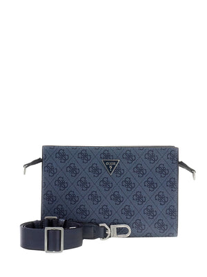 GUESS 1 USCITA Borsa A Tracolla Guess Milano Blue Denim
