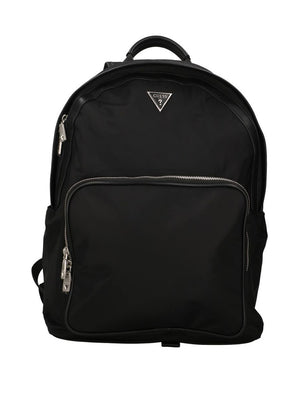 GUESS 1 USCITA Zaino Guess Logo Frontale - Nero