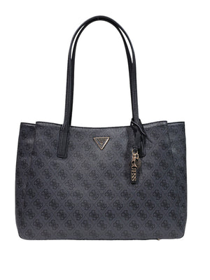 GUESS 1 USCITA Borsa A Mano Guess Noelle Li Tech Tote - Coal