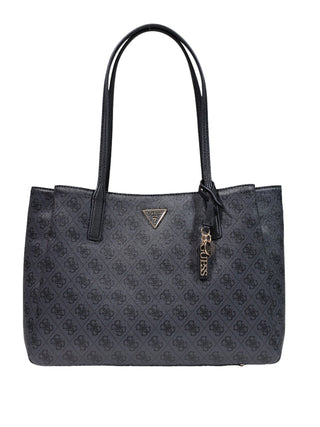 GUESS 1 USCITA Borsa A Mano Guess Noelle Li Tech Tote - Coal