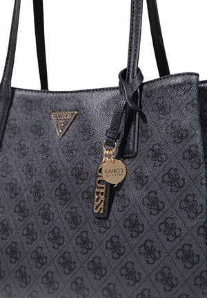 GUESS 1 USCITA Borsa A Mano Guess Noelle Li Tech Tote - Coal