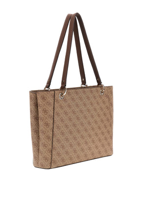 GUESS 1 USCITA Borsa A Mano Guess Noelle Li Tech Tote - Brown