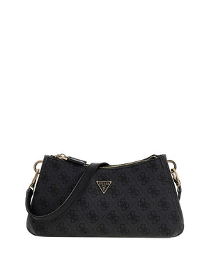 GUESS 1 USCITA Borsa A Tracolla Guess Mini Noelle 4G Logo - Coal