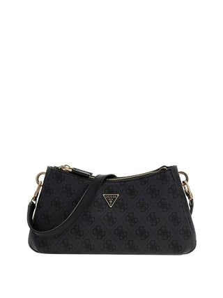 GUESS 1 USCITA Borsa A Tracolla Guess Mini Noelle 4G Logo - Coal