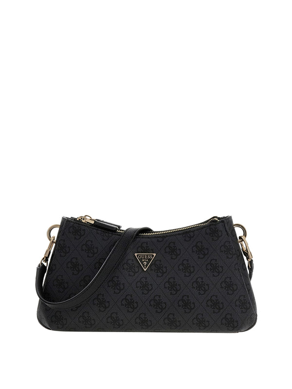 GUESS 1 USCITA Borsa A Tracolla Guess Mini Noelle 4G Logo - Coal