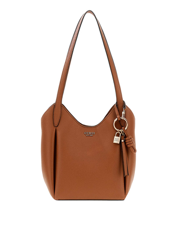 GUESS 1 USCITA Borsa A Mano Guess A Secchiello Melody - Caramel