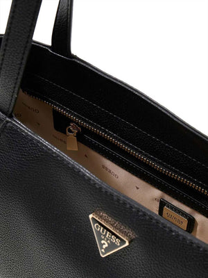 GUESS 1 USCITA Borsa A Spalla Guess Devon Satchel - Nero