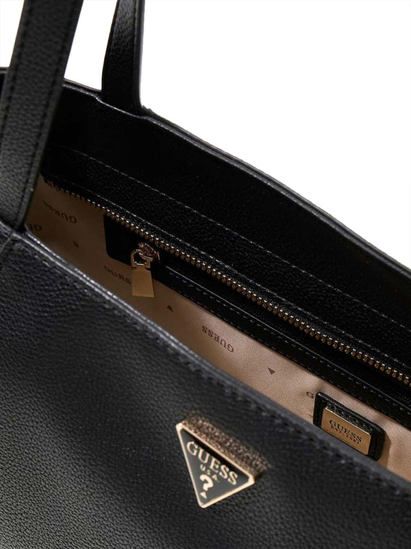 GUESS 1 USCITA Borsa A Spalla Guess Devon Satchel - Nero