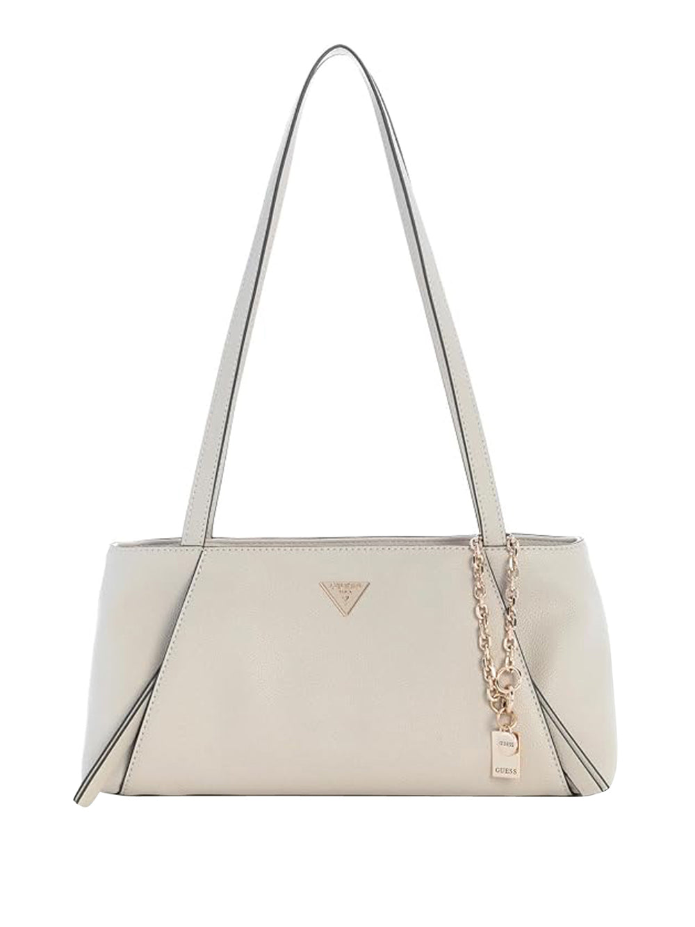 GUESS 1 USCITA Borsa A Spalla Guess Devon Satchel - Light Taupe