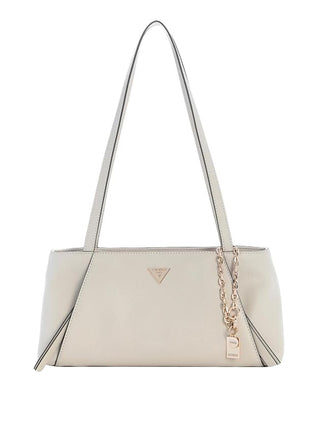 GUESS 1 USCITA Borsa A Spalla Guess Devon Satchel - Light Taupe