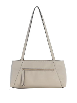 GUESS 1 USCITA Borsa A Spalla Guess Devon Satchel - Light Taupe