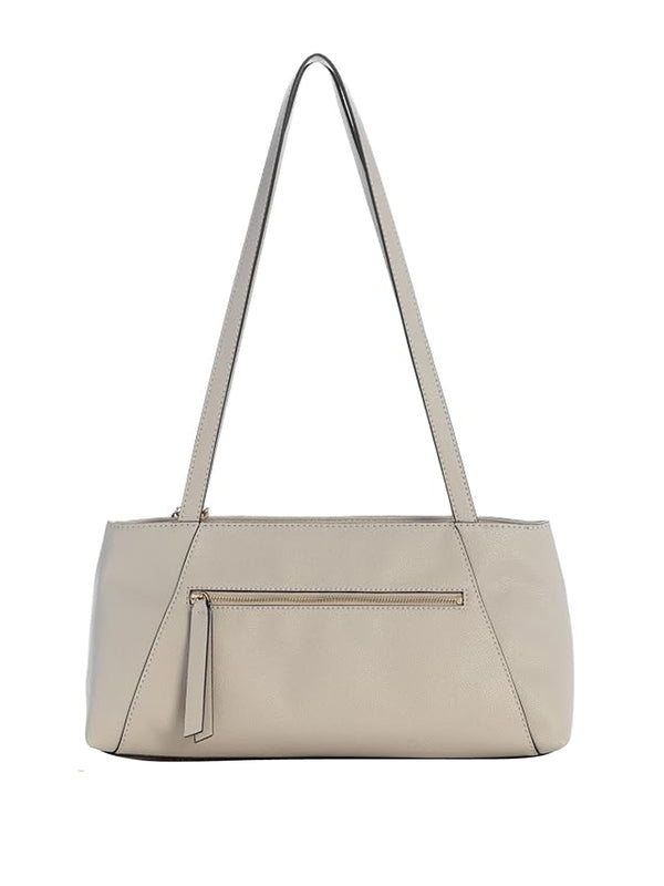 GUESS 1 USCITA Borsa A Spalla Guess Devon Satchel - Light Taupe