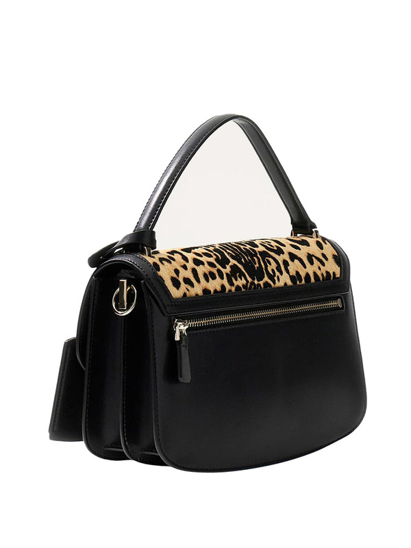 GUESS 1 USCITA Borsa A Mano Guess Audrey Convertible - Leopard