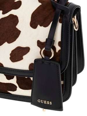 GUESS 1 USCITA Borsa A Mano Guess Audrey Convertible - Cow