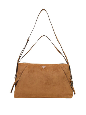 GUESS 1 USCITA Borsa A Tracolla Guess Devon - Cognac