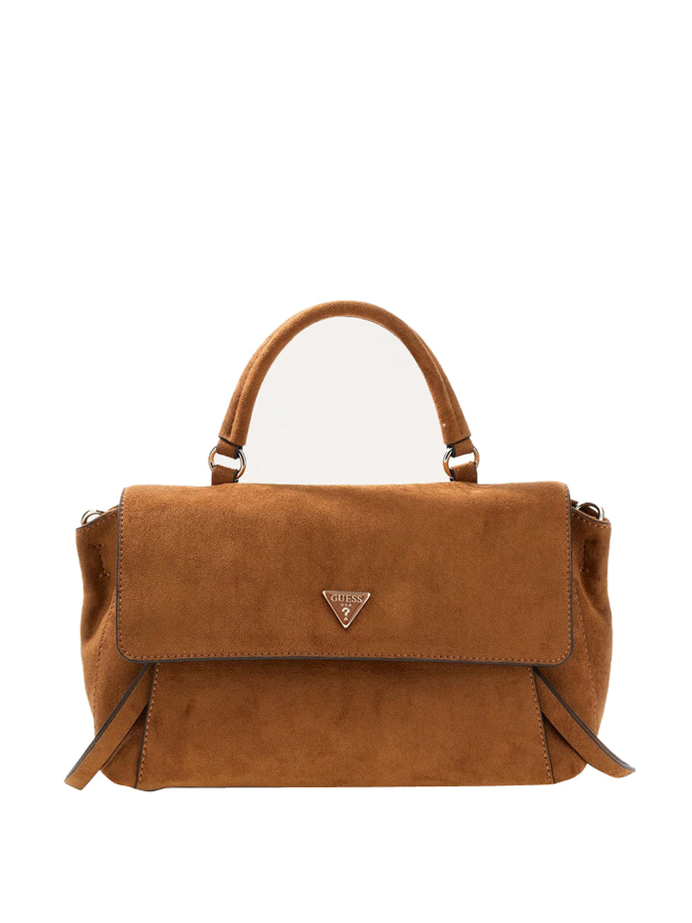 GUESS 1 USCITA Borsa A Tracolla Guess Devon Top Cognac