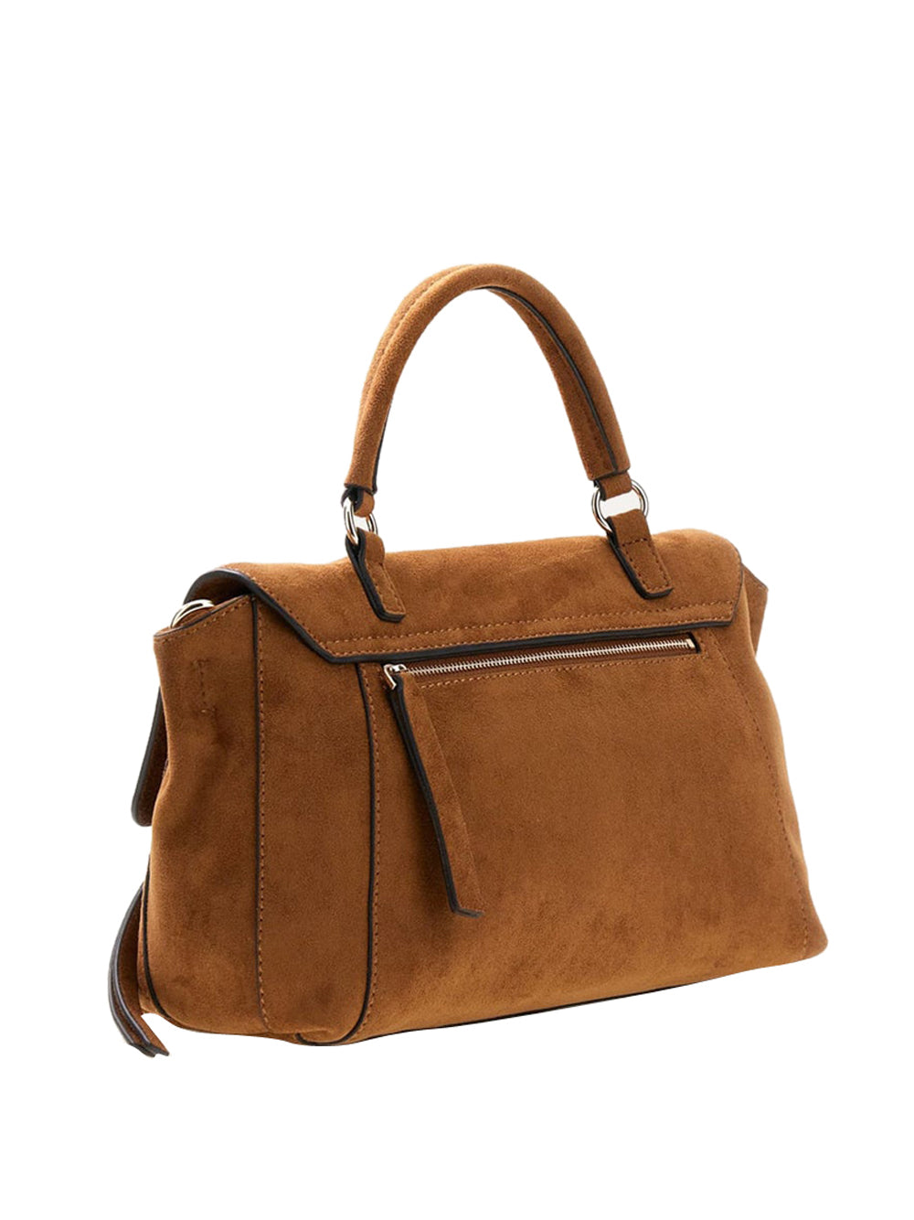 GUESS 1 USCITA Borsa A Tracolla Guess Devon Top Cognac