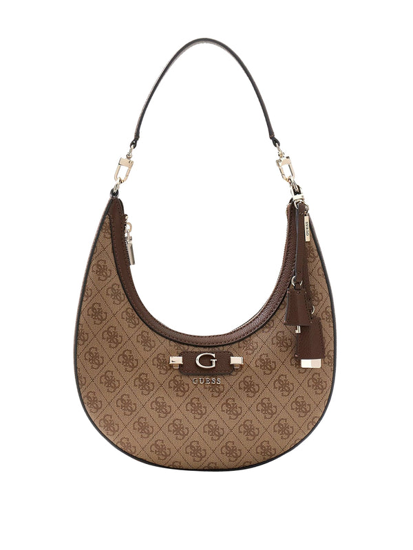 GUESS 1 USCITA Borsa A Mano Guess Lindsey Beige