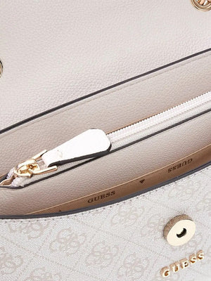 GUESS 1 USCITA Borsa A Mano Lindsey Guess - Beige