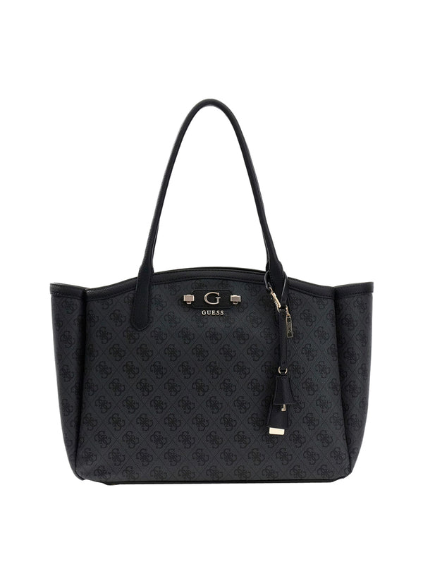 GUESS 1 USCITA Borsa A Mano Lindsey Tote - Coal