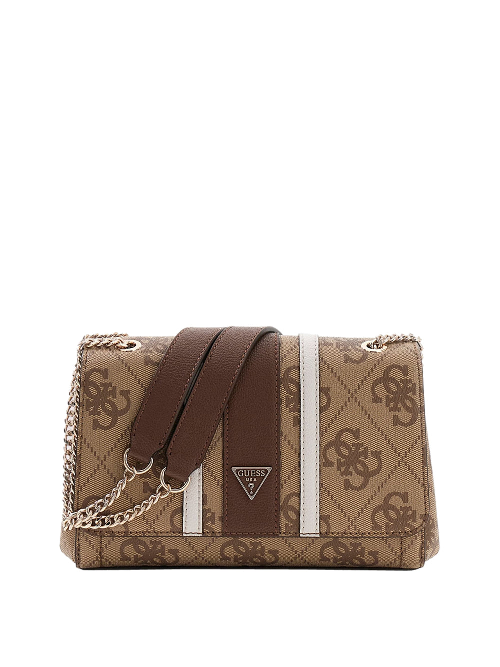 GUESS 1 USCITA Borsa A Tracolla Guess Con Logo Noelle - Brown