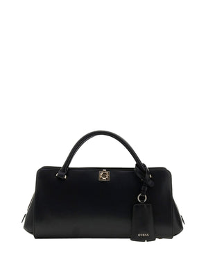 GUESS 1 USCITA Borsa A Mano Guess Audrey Sml Girlfriend Satchel - Nero