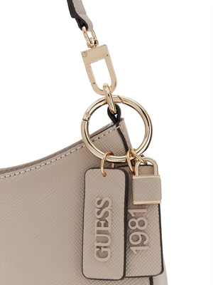 GUESS 1 USCITA Borsa a Spalla Noelle II Guess - Beige