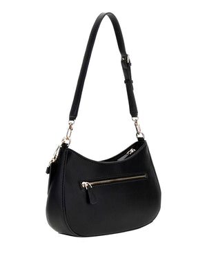 GUESS 1 USCITA Borsa A Tracolla Noelle Saffiano Guess - Nero