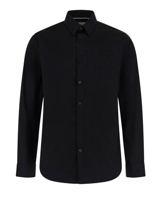 GUESS 1 USCITA Camicia Guess In Tinta Unita Slim Fit - Black