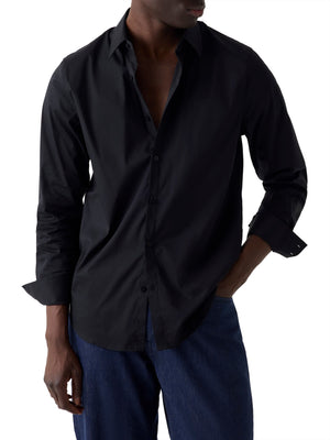 GUESS 1 USCITA Camicia Guess In Tinta Unita Slim Fit - Black